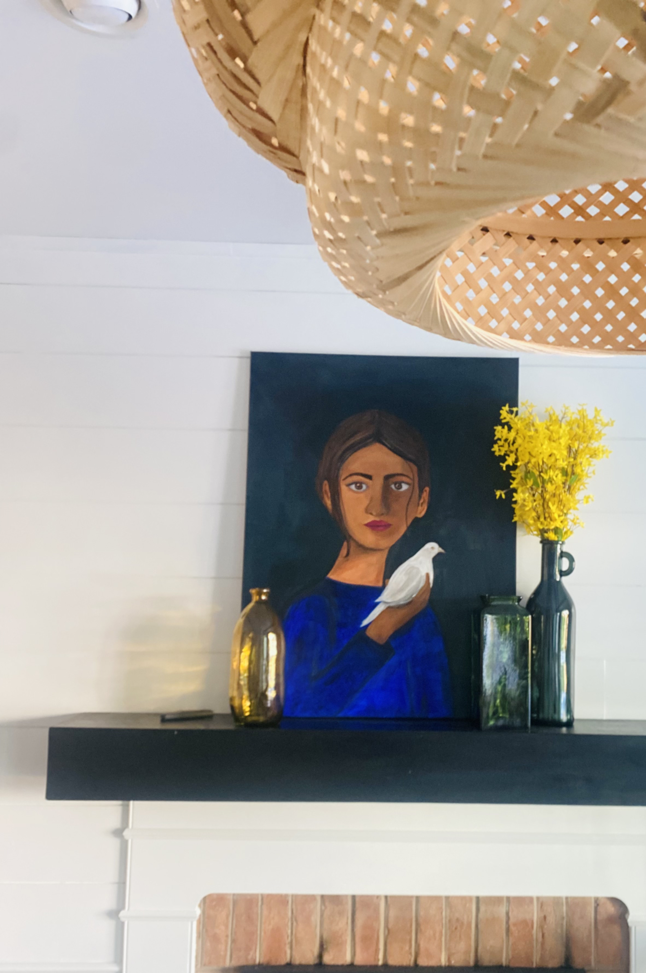 Oil painting by Gina Thomas